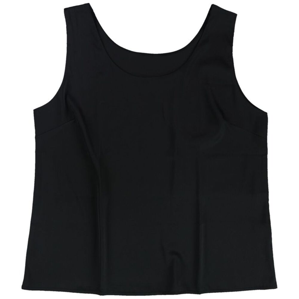Wantschun Womens Solid Satin Tank Top, NWT